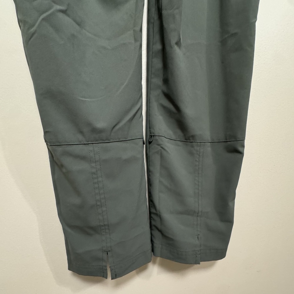 WonderWink Renew Women's Large Jumpsuit 7 Pocket V-Neck Stretch Cargo In Olive - Picture 14 of 16
